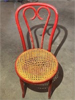 Cane Bottom Parlor Chair