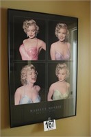 Framed 'Marilyn Monroe' 24x36" (R7)
