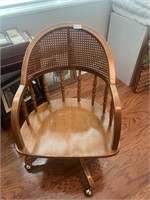 MCM WOODEN OFFICE CHAIR