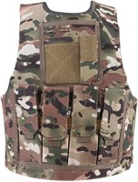 Kids Army Camouflage Combat Vest Terrain Camo Comt