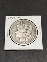 1889 O Morgan Silver Dollar