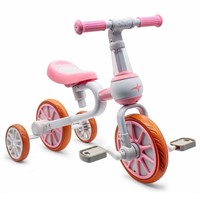 3 in 1 Kids Tricycles Gift for 2-4 Years Old Boys