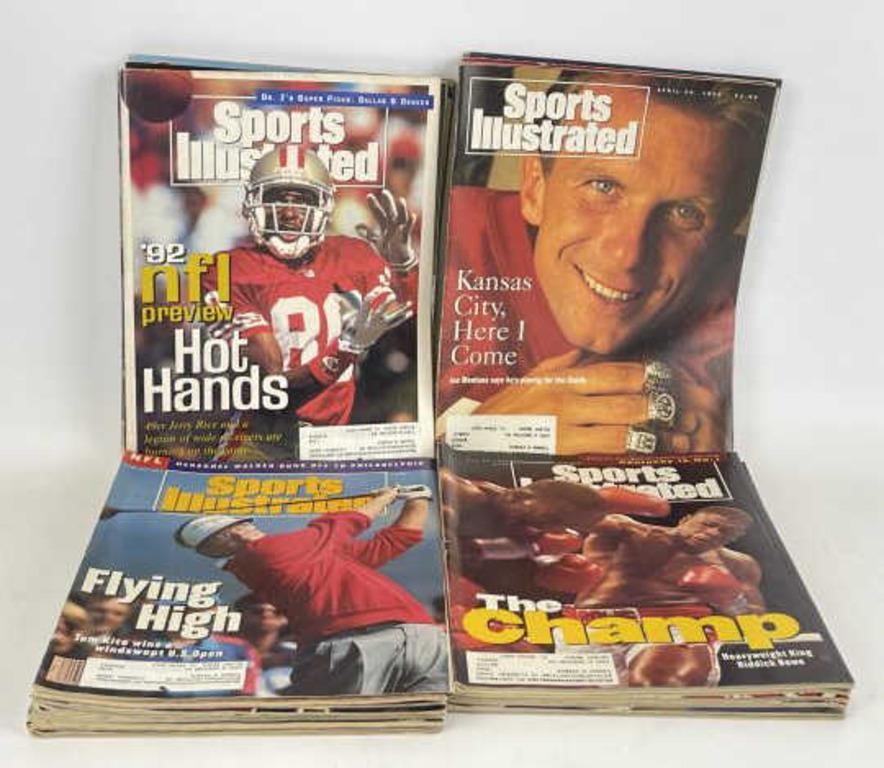 Selection of Sports Illustrated Magazines