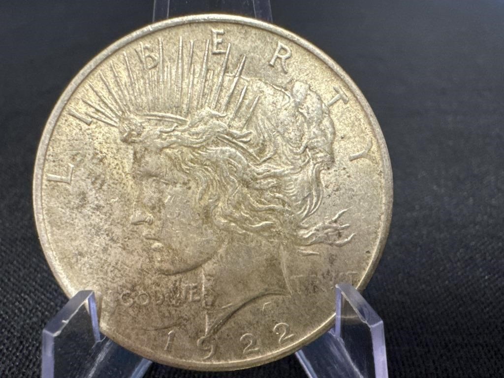 1922 Silver Peace Dollar