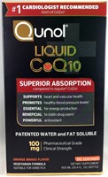 Qunol Superior Absorption Liquid CoQ10 $58