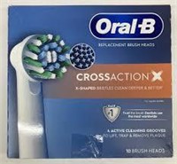 OralB Cross Action X Replacement Brush Heads $38