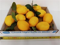 Aritificial Lemons Box Lot