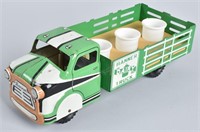BANNER DAIRY TRUCK w/ LOAD