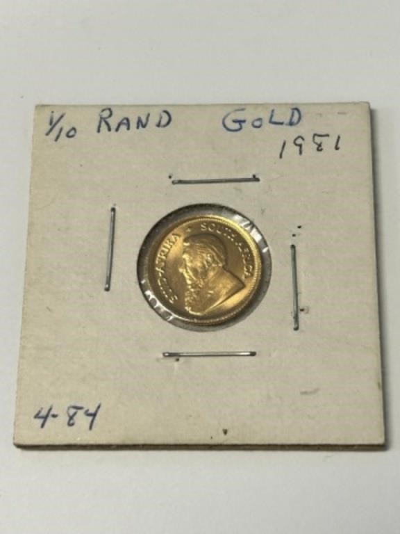 1/10 oz. Gold Krugerrand