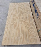 5 SHEETS 4X8 PLYWOOD 0.75 IN