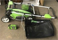 Greenworks Electric 2 in One Lawn Mower 16"