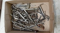 Numerous Loose Allen Wrenches