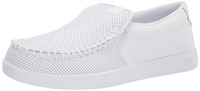 DC Men's Villain 2 Skate Shoe, White, 10.5