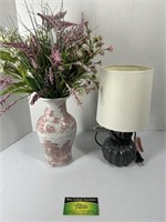 Vase and Lamp