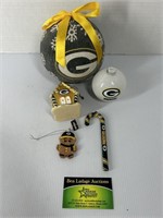 Green Bay Packers Christmas Ornaments