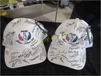 BRAND NEW AUTOGRAPHED HATS