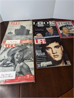 Life,time, Look vintage magazines