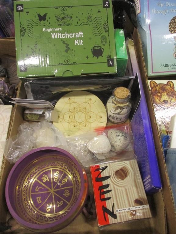 Healing Crystal Set, Zen Garden, Witchcraft Kit