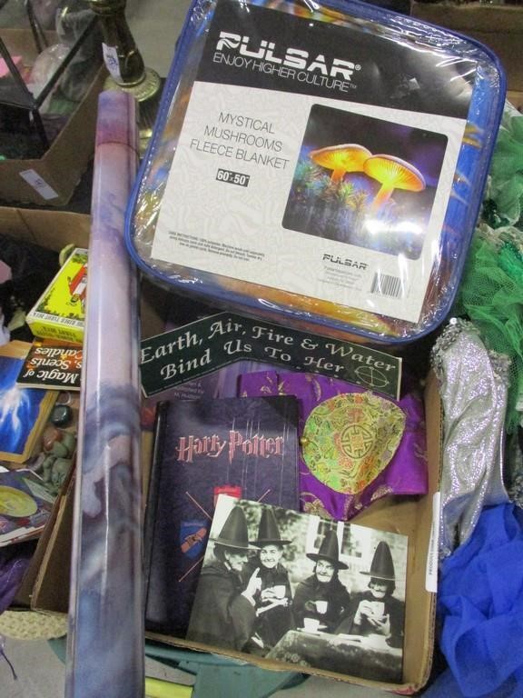 Mushroom Blanket, Harry Potter Book, Décor