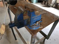COLUMBIA BENCH VISE, MADE IN USA