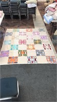 Vintage hand made quilt