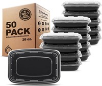 Freshware Meal Prep Containers [50 Pack] (16 oz)
