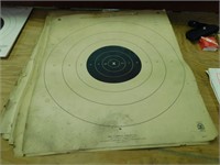 NRA vintage 50 yard slow fire pistol targets B-19