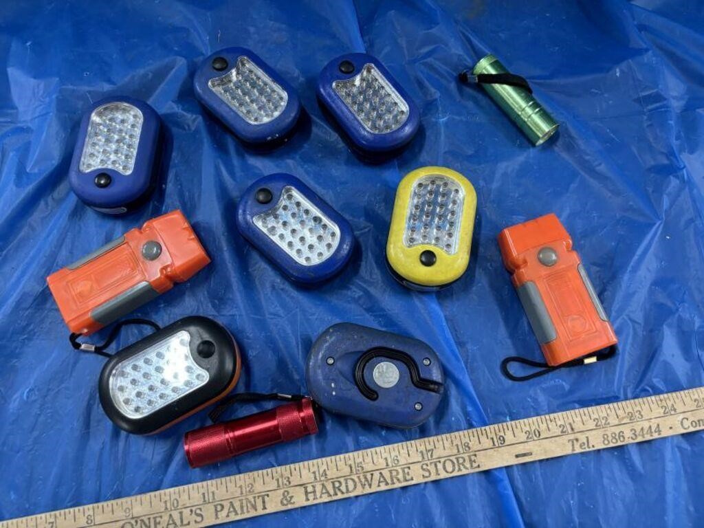 Assorted LED Flashlights