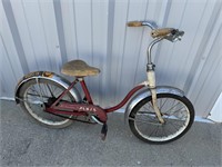 SCHWINN PIXIE CHILD'S BICYCLE-MUMMER'S STICKER
