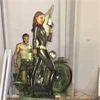 Wolverine & Black Widow Cardboard Cutout