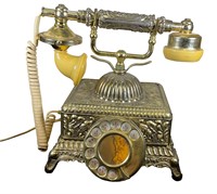Vintage Baroque Monarch Style Rotary Phone
