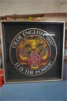 Olde English "800" Framed Picture