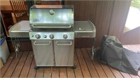 Weber Genesis Propane Grill W/ Tools and Cover