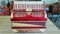 Renelli accordion with case