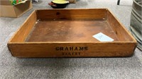 Graham's bakery wooden box