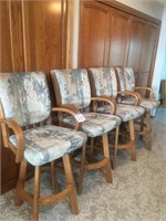 For tall counter chairs, swivel -  very nice