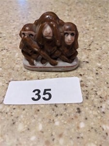 Occupied Japan Monkey Figurine