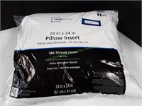 Mainstays 24" x 24" Pillow Insert