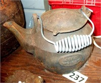 cast iron kettle