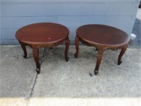 Pair of Matching Round Tables 28Diam x 20 Tall