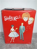 1960'S BARBIE & KEN RED CARRYING CASE