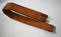 44" Tan Leather Made in Japan Saddle Girth