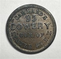 1863 Civil War Token Carlands Fine Ale