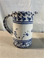 Pamela Hemmes cobalt blue and white pottery