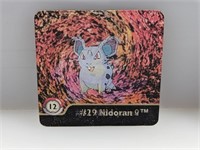 1999 Pokemon Action Flipz Nidoran Nidorina #12