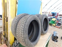 Set of 4 tires 225/55R19 Bridgestone
