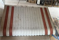 Vintage Metal Awning/Door Canopy