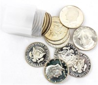 Coin 20 John F. Kennedy 40% Silver Proof Half $