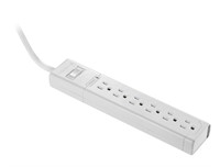 Insignia™ - 6 Outlet 900 Joules Surge Protector