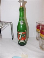 7-Up bottle with sprinkler cap